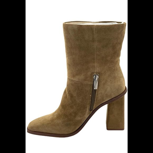 Vince Camuto Suede Ankle Boots Dantania Dogwood - Medium - Picture 3 of 5